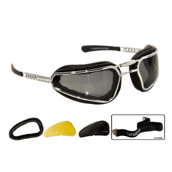 EASY RIDER NOIR (Verres jaunes)